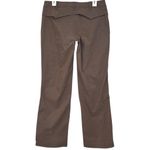 Athleta  Brown Hiking Utility Outdoor Bootcut Zip Ankle Pants Women's Size 10 Photo 7