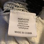 Brochu Walker  chevron stripe linen blend cardigan Photo 3