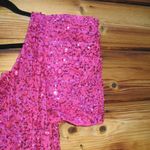 Mac Duggal 10912 Womens Pink EMBELLISHED PUFF ONE SHOULDER COLUMN GOWN Dress Photo 9