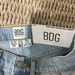 BDG Urban Outfitters Denim Essential Midrise Esse Shorts 25 Blue Wash Cutoff Photo 4
