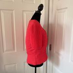 Talbots  Vintage Coral Short Sleeve Jacket Blouse Photo 4