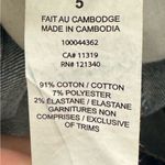 Garage Premium Ultra High Rise Y2K cuffed hem jean shorts siz 5 cotton dark blue Photo 3