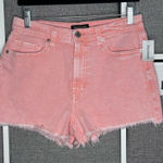 Juicy Couture  Acid Wash Wild Peach Pacific Short HR Shorts Size 28 Photo 0