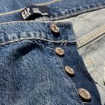 Gap NWOT High Rise Destructed Cheeky Straight Jeans Medium Wash Photo 6