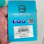 Free Country 2 Piece Swimsuit Tank & Boy Shorts Size XL 16 Aqua Photo 5