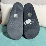 MINT VELVET Denim Raw Edge Sandals Women EU39 US8.5 Blue Platform Grunge Boho Size 8.5 Photo 4