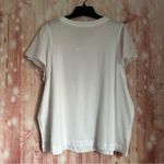 Old Navy  White Cutwork-Sleeve Mixed Fabric Top Size XL TALL Photo 8