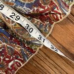 Anthropologie Tolani 100% silk ruffle mini dress size small Photo 9