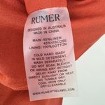 Revolve Rumer Roam Bandana Maxi Linen Chocolate Brown Cutouts Dress Med NWT Photo 10