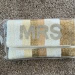 Francesca's MRS Gold Beaded Clutch Photo 1