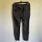 We The Free Black Denim Skinny Cargo Zipper Hem Jeans Womens 28 Stretch Photo 4