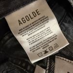 AGOLDE 90's Pinch Waist High Rise Jeans In Black Tea Sz 28 Photo 7