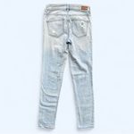 Garage  Distressed Ripped Skinny Jeans in Light Blue Size 1 Photo 12