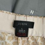 J.Crew Women’s  PJ shorts, animal print size large Photo 3