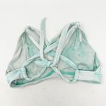 Becca Womens Tie Dye Crystal Ribbed Knit Plunge Cutout Low Rise Bikini Set M Photo 5
