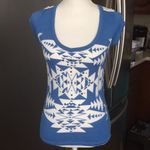 Delia's DElia’s Tribal T shirt metal studs and lace back Photo 1