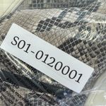 MIA  Shoes Womens 8.5 Christie Black Tan Snake Reptile Wedge‎ Sneakers Photo 11