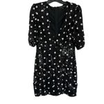REVOLVE House of Harlow Black Sequin Polka Dot Mini Dress Party Cocktail Sz S Photo 1