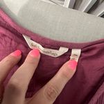 Soft Surroundings  mauve sleeveless crinkle textured ankle length maxi dress Photo 8