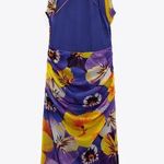 ZARA dress mesh open back violet casual summer vacation wedding party Photo 8