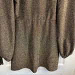 All in Favor Women's Gold Black Sparkle Mini Dress Size M Party/Cocktail Photo 6