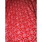 Universal Threads Universal Thread Red & White Cropped Wrap Blouse Women's Size Large Boho Western Photo 6