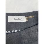 Calvin Klein  Women's Gray Skirt, Straight cut, fitted Back Split Size 2 SKU 4143 Photo 5