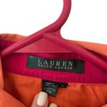 Ralph Lauren Orange & Pink Vintage  Polo Button Down Shirt Women’s Size Large Fit Photo 2