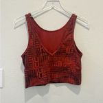 Power Pivot Everlux Tank Top in Lululemon Logo Ombre Red size 10 Photo 3