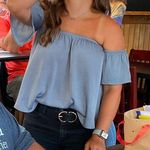 American Eagle  Blue Top Photo 2