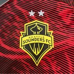 Adidas NWT Seattle Sounders FC Red and Black Jersey Size Small Photo 2