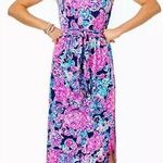 Lilly Pulitzer Bingham midi dress halter paisley sundress Photo 0