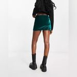 Free People  Annalise Velvet Mini Skirt Photo 3