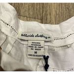 Telluride Clothing Co. White Baby Doll Top Medium New Photo 1
