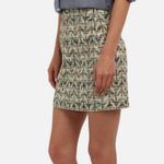 Kate Spade New York Tweed Skirt the Rules Mini Skirt Yellow Green size 4 $348 Photo 4