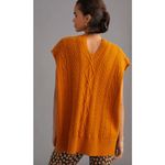 Anthropologie Anthropoligie Cable-Knit Tunic Vest Photo 2