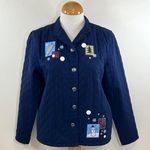 Breckenridge Vintage Button Front Holiday Jacket Photo 7