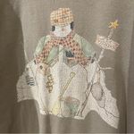 Jerzees Tan Long Sleeve Crewneck Sweatshirt w/ Snowman Ice Finishing Size 2X Photo 1