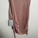 She & Sky Sleeveless Drawstring Knit Top in Light Pink Gauge M Photo 6