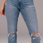 Abercrombie & Fitch  The Ankle Straight Ultra High Rise Size 28 / 6 SHORT Photo 0