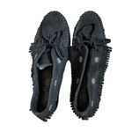 Minnetonka Fringe Leather Bootie Studded Detail Photo 1