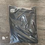 AQUA  Black‎ Blue Embroidery Eyelet Floral Short Sleeve Mini Dress size L Photo 5