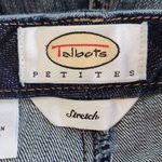 Talbots  Stretch Denim Embellished Pockets Ankle Jeans Size 6 Petite Photo 5