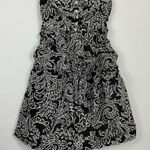 American Eagle American‎ Eagle Paisley Belted Strapless Dress Size 4 Photo 0