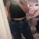 Olive Tree Black Sequin Top  Photo 1