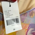 Lane Bryant NWT Patchwork Floral Sleeveless V-Neck Tiered Maxi Dress 16 Photo 3