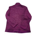 UNTUCKIT KEZOH Full Zip Fleece Lined Jacket Sweatshirt Maroon Outdoor Warm Comfy Purple Photo 4