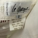 Le Garage white size 2 (medium) button down Swiss dot blouse. Made in France Photo 5