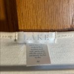 Lake Pajama Shirt Top Women’s M Pima Cotton Ligjt Blue White Stars 3/4 Sleeve Size M Photo 1