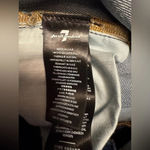 7 For All Mankind  Dojo Ultrahigh Waist Flare Leg Jeans in Piney Size 24 Photo 5